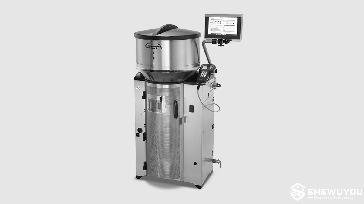 GEA automatic calf feeder central milk preparation unit