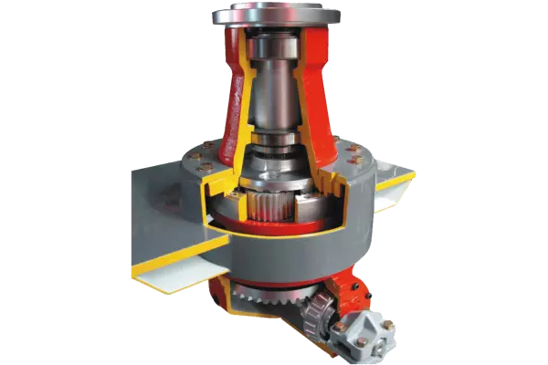 TMR mixer wagon transmission and gearbox system