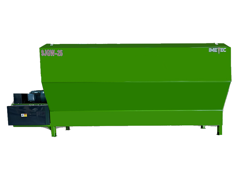 fixed horizontal cattle feed mixer