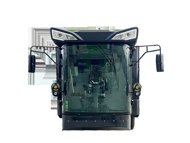 electric TMR mixer feeder panoramic operator cab