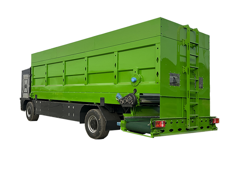 electric self-propelled TMR feeder rear belt discharge