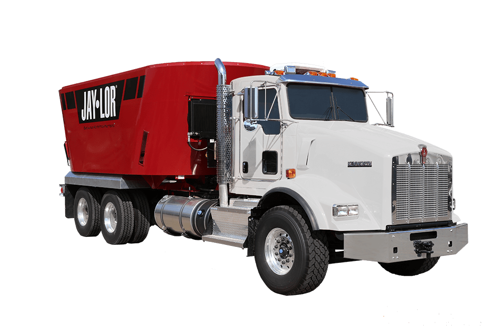 heavy-duty truck-mounted TMR feed mixer