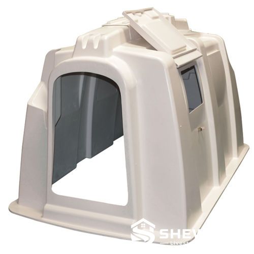 deluxe ventilated plastic calf hutch