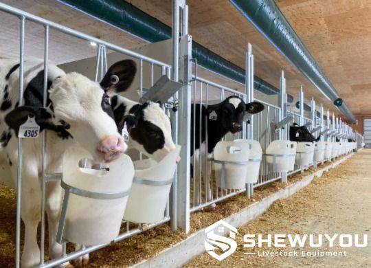 individual calf feeding pens for precision milk management