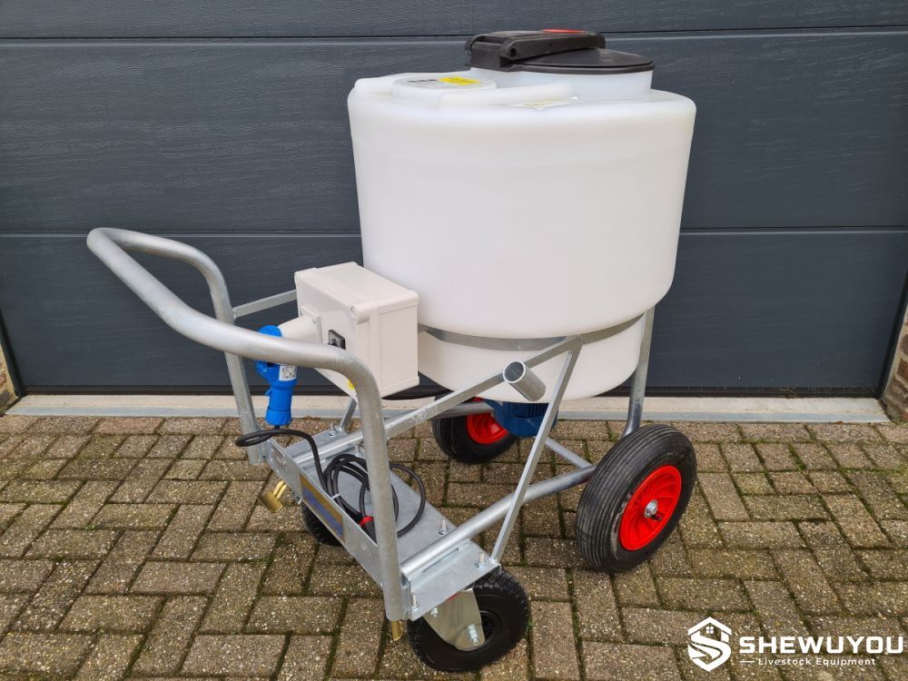170L calf milk cart with electric mixer