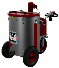 100–350L three-wheel calf milk shuttle