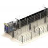 Full Dual-Width Adjustable Cattle Race
