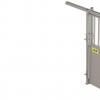 Sliding Gate for Cattle Handling Race