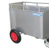 Stainless Steel Calf Transport Cart with Ramp