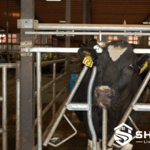 Safety Quick-Release Cattle Headlock - SHEWUYOU Livestock Equipment