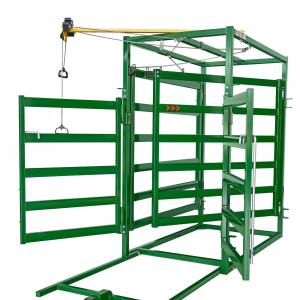 Post-Chute 3-Way Cattle Draft Module - SHEWUYOU Livestock Equipment