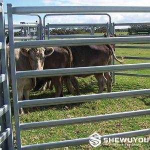 Hot-Dip Galvanized Oval-Rail Cattle Panel - SHEWUYOU Livestock Equipment