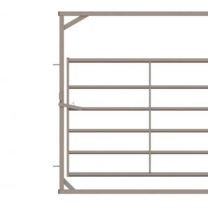 6-Rail Cattle Gate Panel in Frame - SHEWUYOU Livestock Equipment
