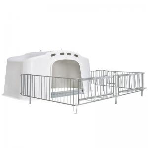 Large Group Calf Hutch for 8–10 Calves - SHEWUYOU Livestock Equipment