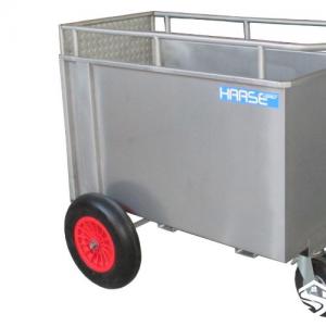 Stainless Steel Calf Transport Cart with Ramp - SHEWUYOU Livestock Equipment