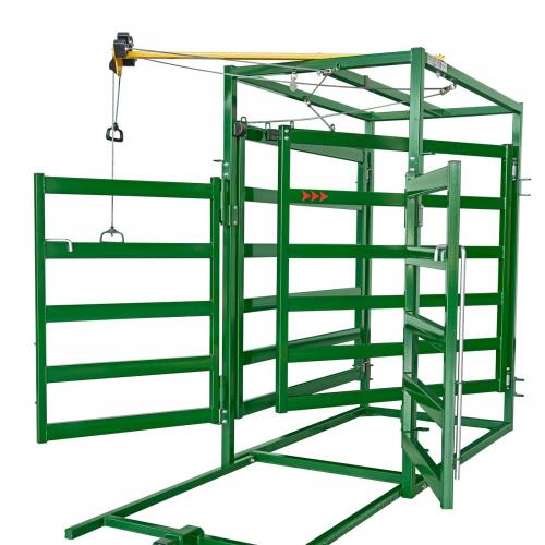 Post-Chute 3-Way Cattle Draft Module - SHEWUYOU Livestock Equipment