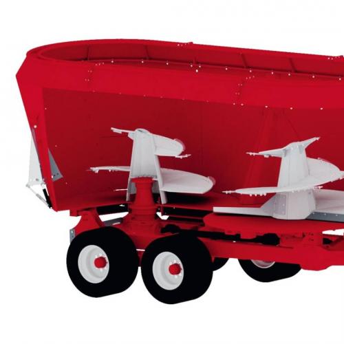 Twin-Auger Vertical TMR Mixer Wagon - SHEWUYOU Livestock Equipment