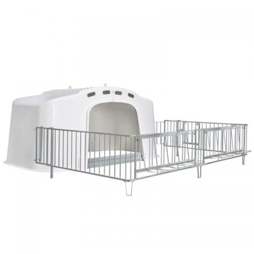Large Group Calf Hutch for 8–10 Calves - SHEWUYOU Livestock Equipment