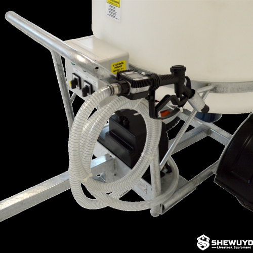 340L ATV-Towed Calf Milk Cart with Mixer & Pump - SHEWUYOU Livestock Equipment