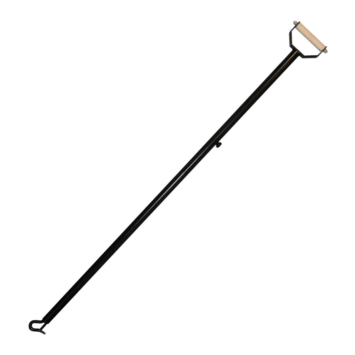 Long handle bull lead restraint pole for cattle handling