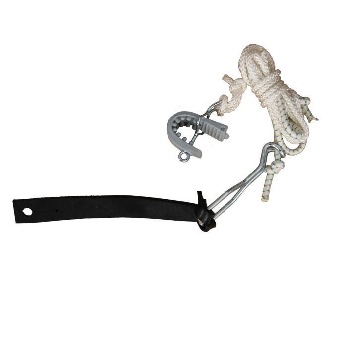 cow tail restraint holder livestock equipment