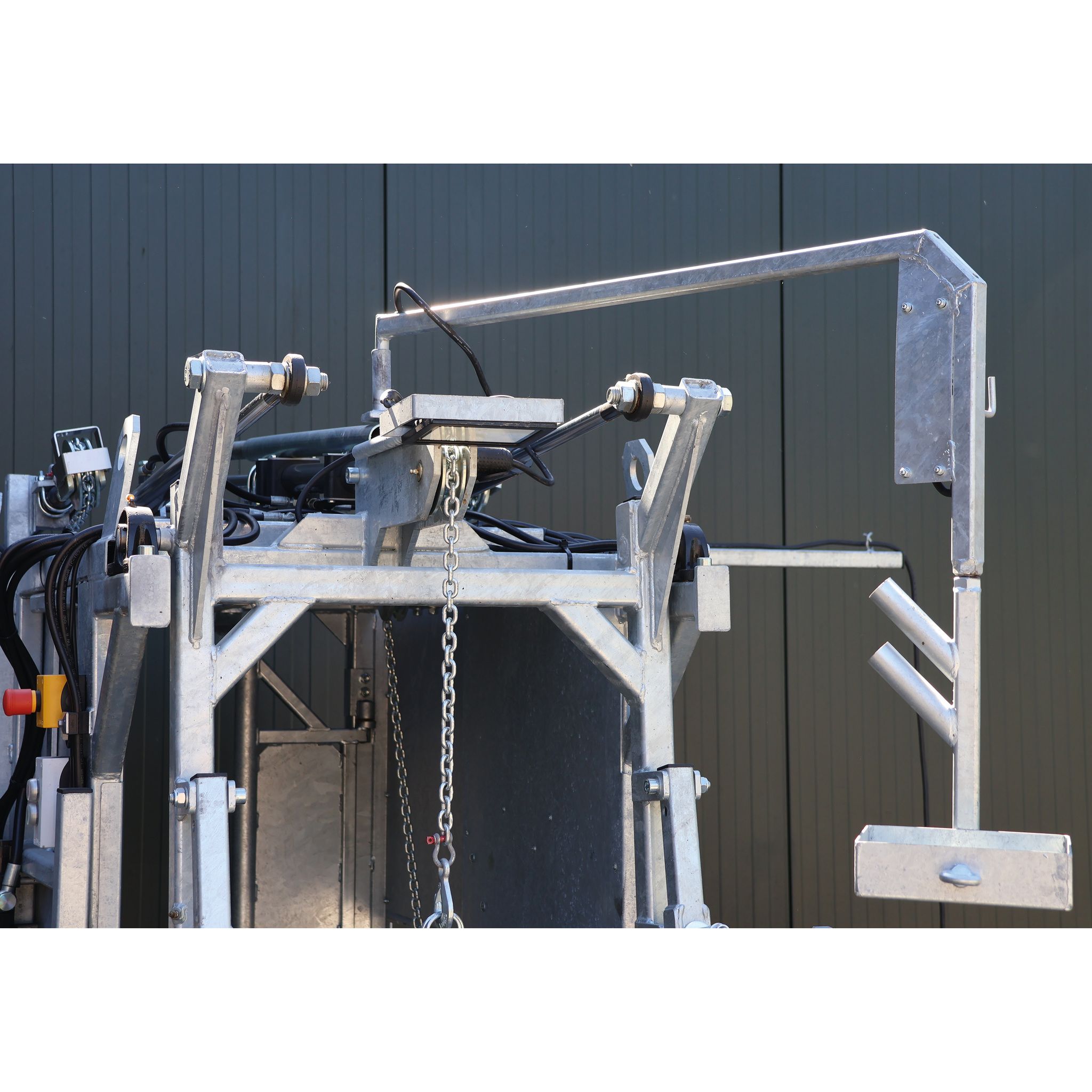 galvanized cattle hoof trimming equipment