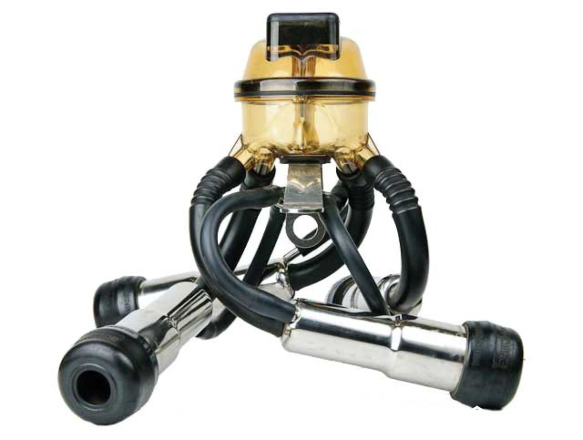 commercial dairy milking claw assembly