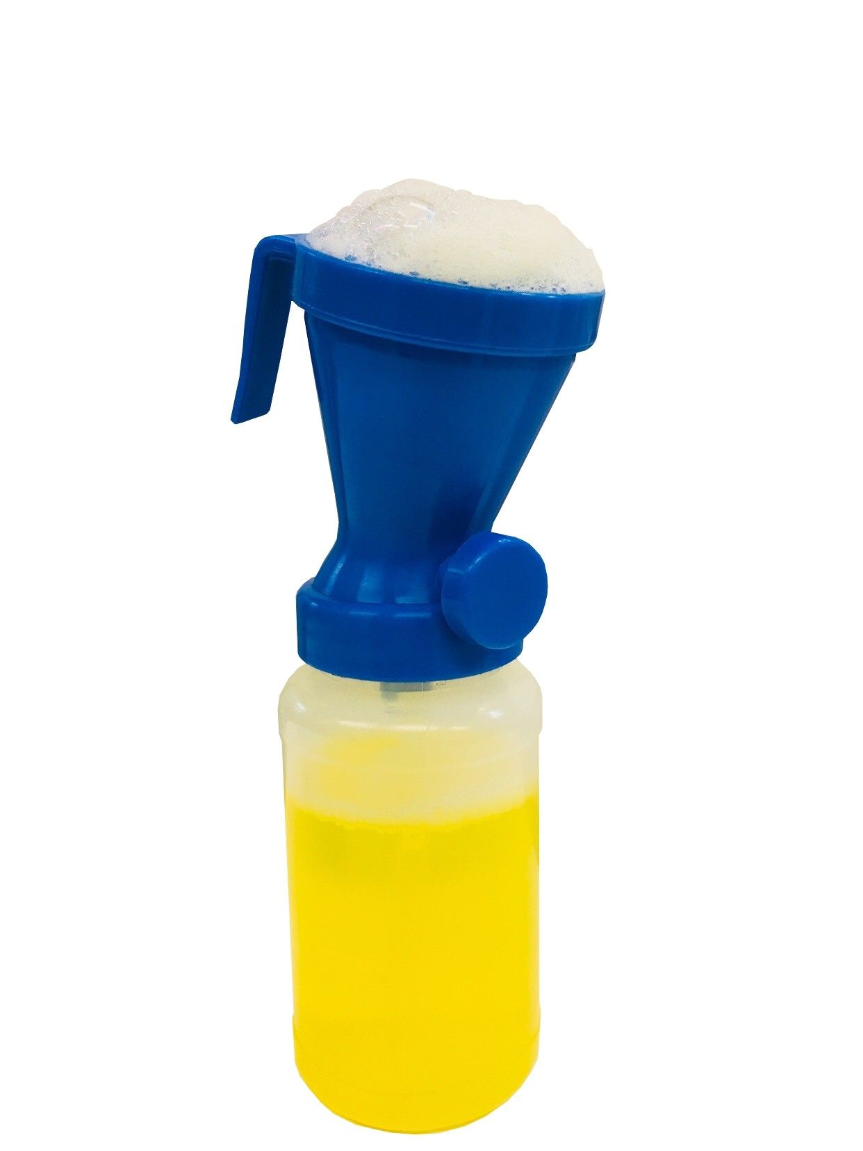 Pre-Milking Udder Foam Cleaner applicator cup for dairy farm teat hygiene