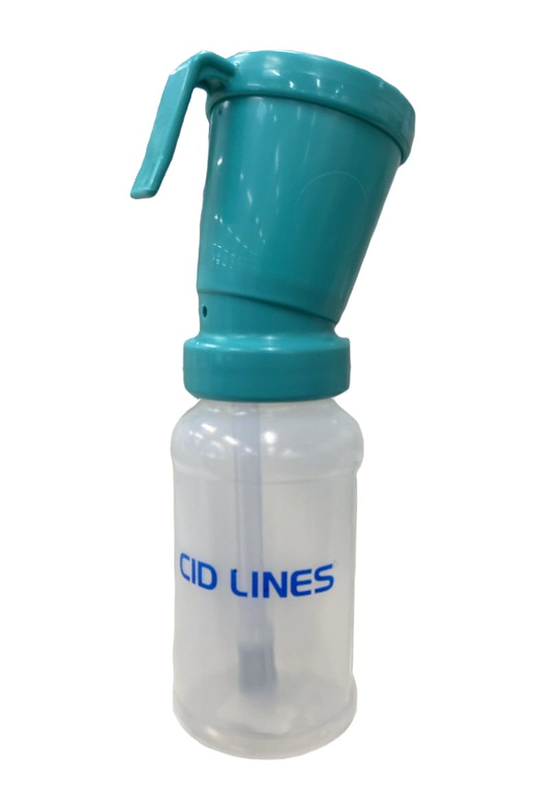 foaming teat dip cup for dairy cattle