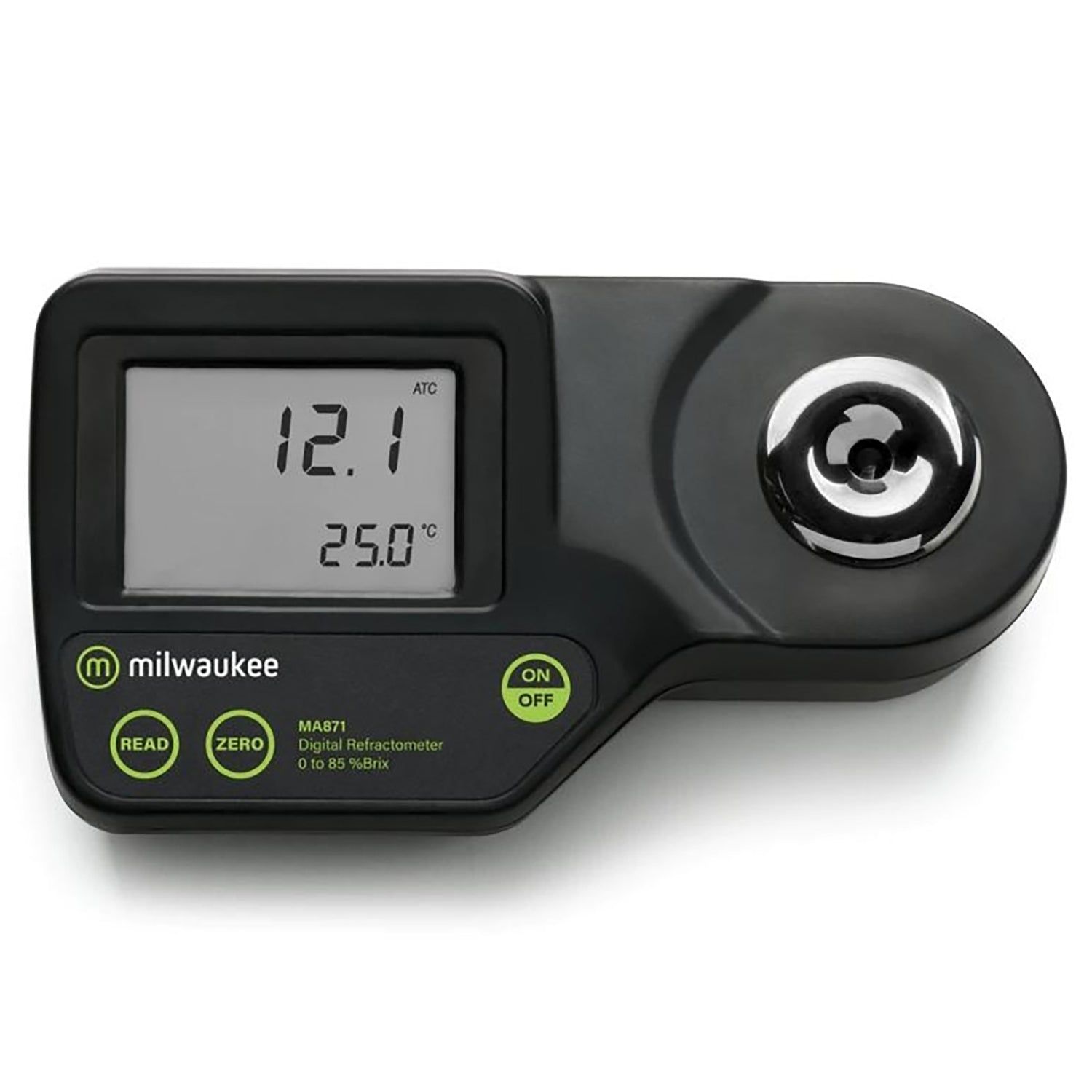 Multi-function digital dairy refractometer for colostrum and milk testing
