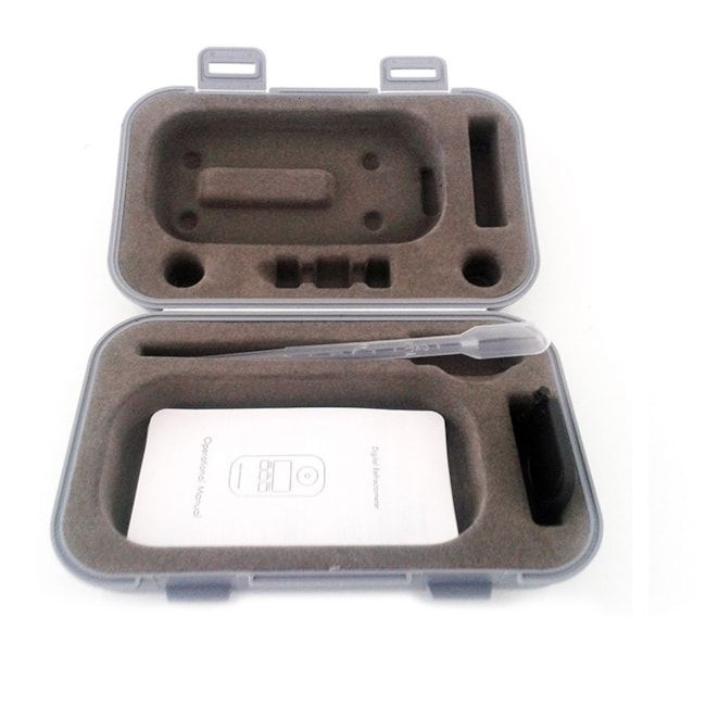 portable protective instrument case with fitted foam insert