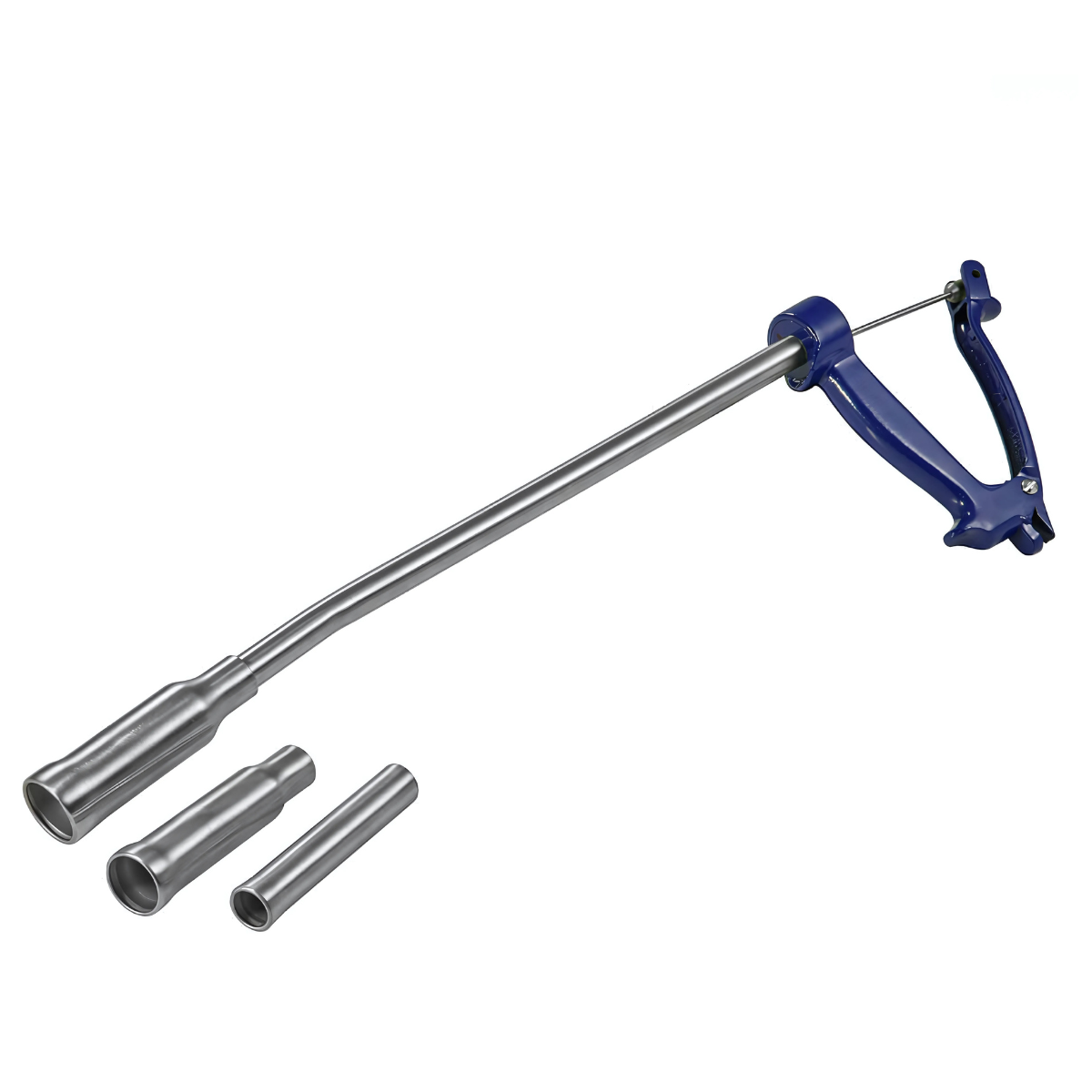 Cattle bolus applicator with stainless steel delivery tube
