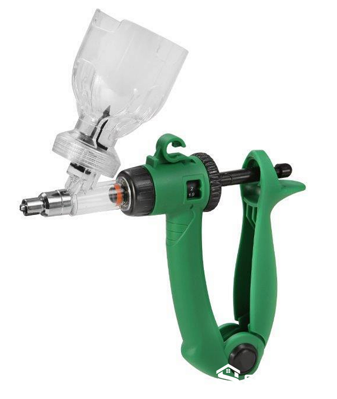 multi-dose cattle injection syringe