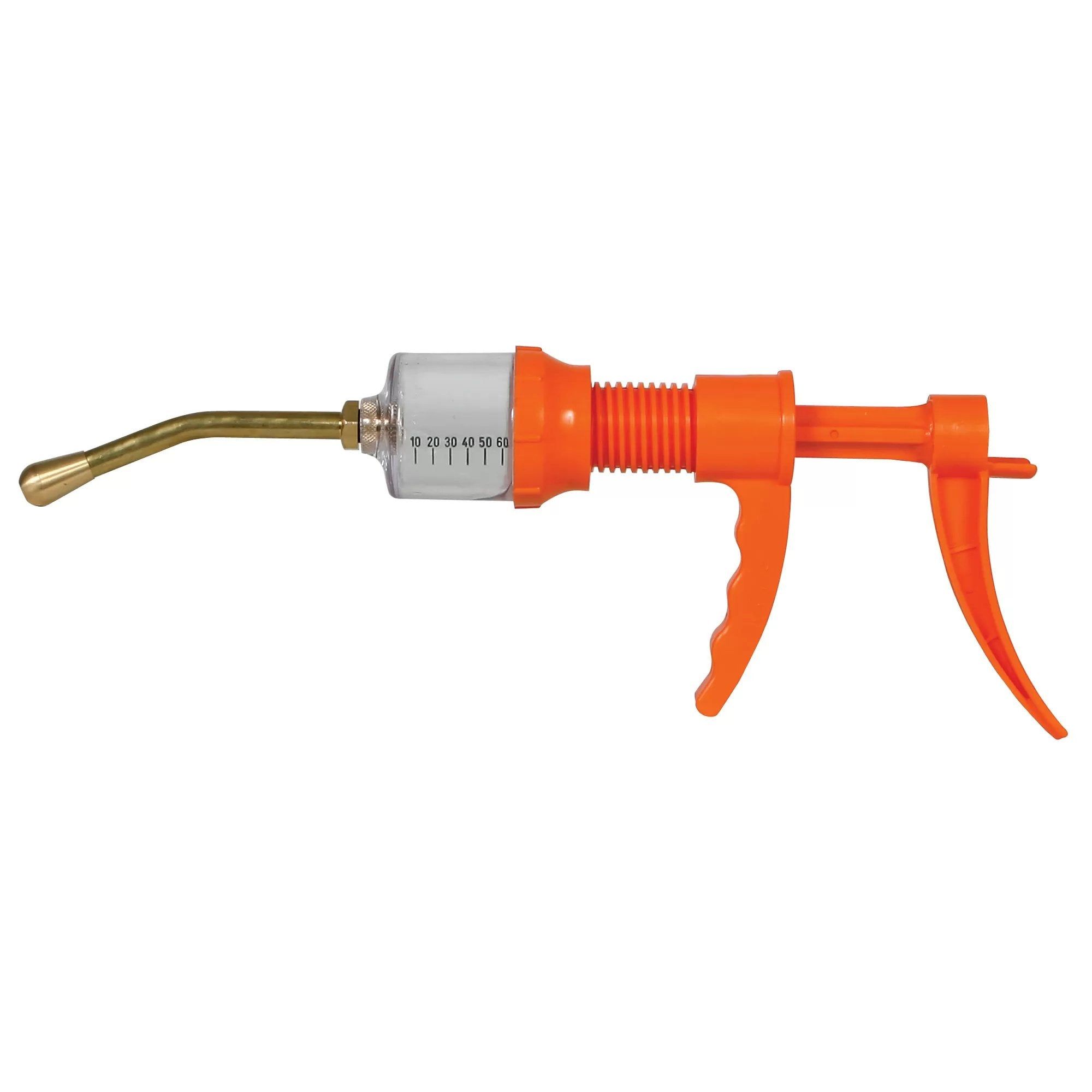 Oral drench syringe for cattle and livestock