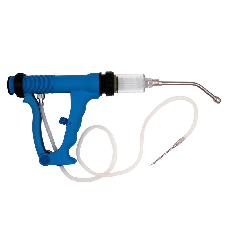 Cattle drench gun and oral applicator