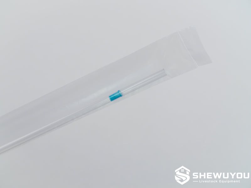 blue insert cattle AI insemination sheath