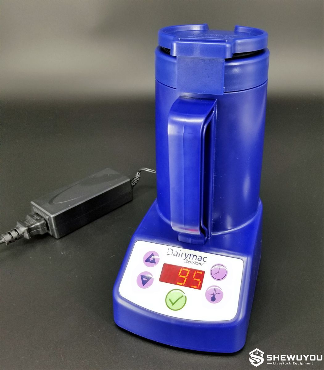digital semen thawing device for cattle