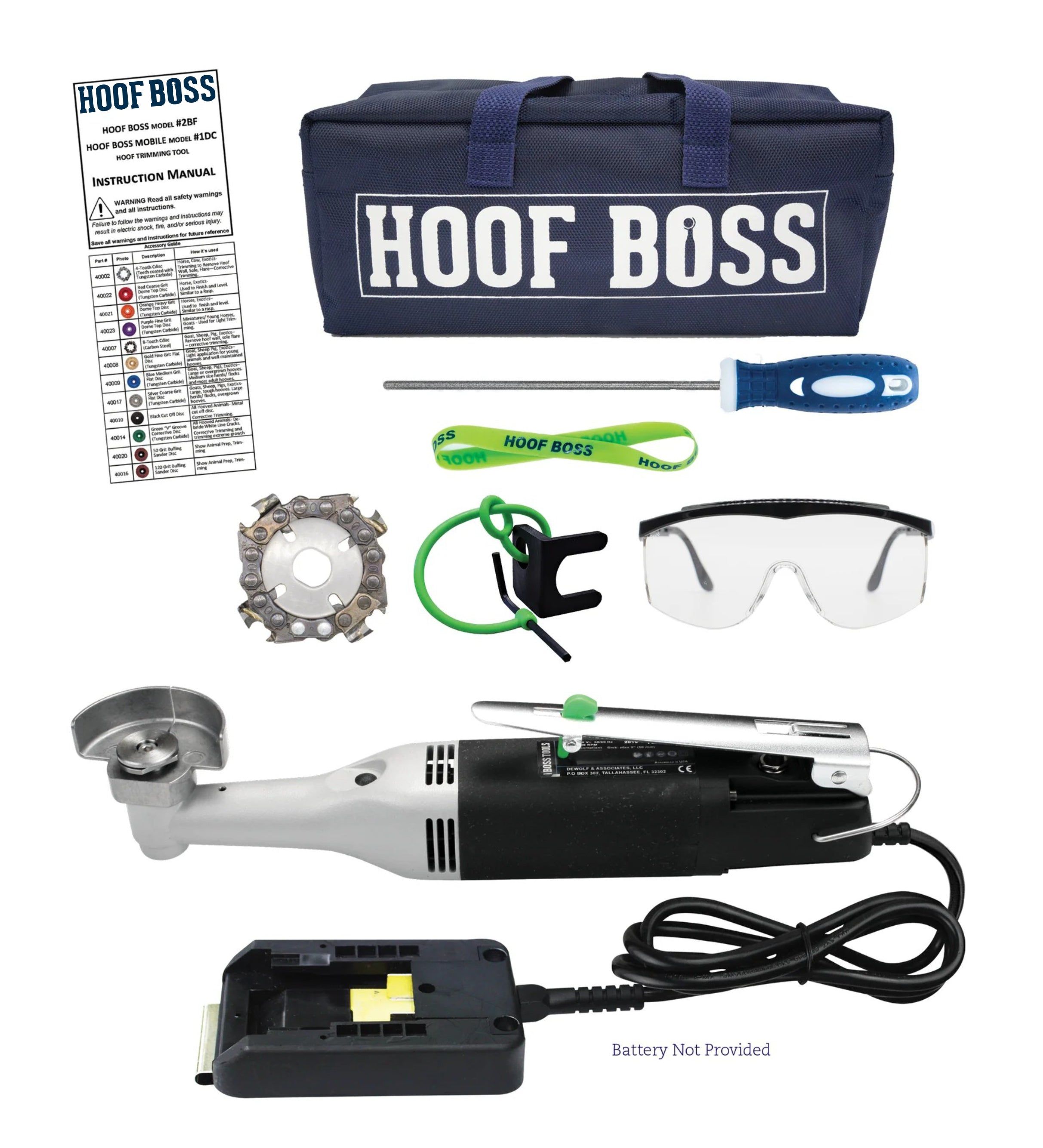 cordless cattle hoof trimmer