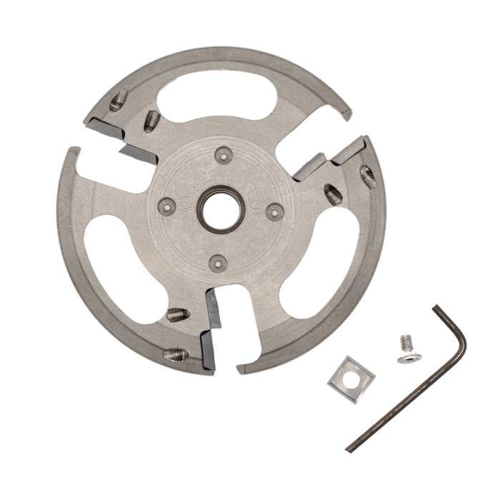 titanium cattle hoof trimming disc