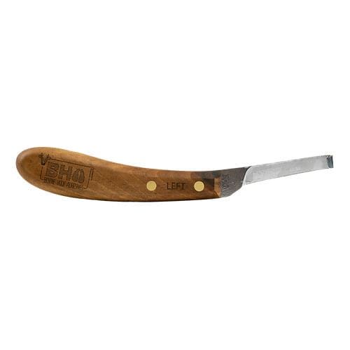 Left hand hoof knife for cattle hoof trimming