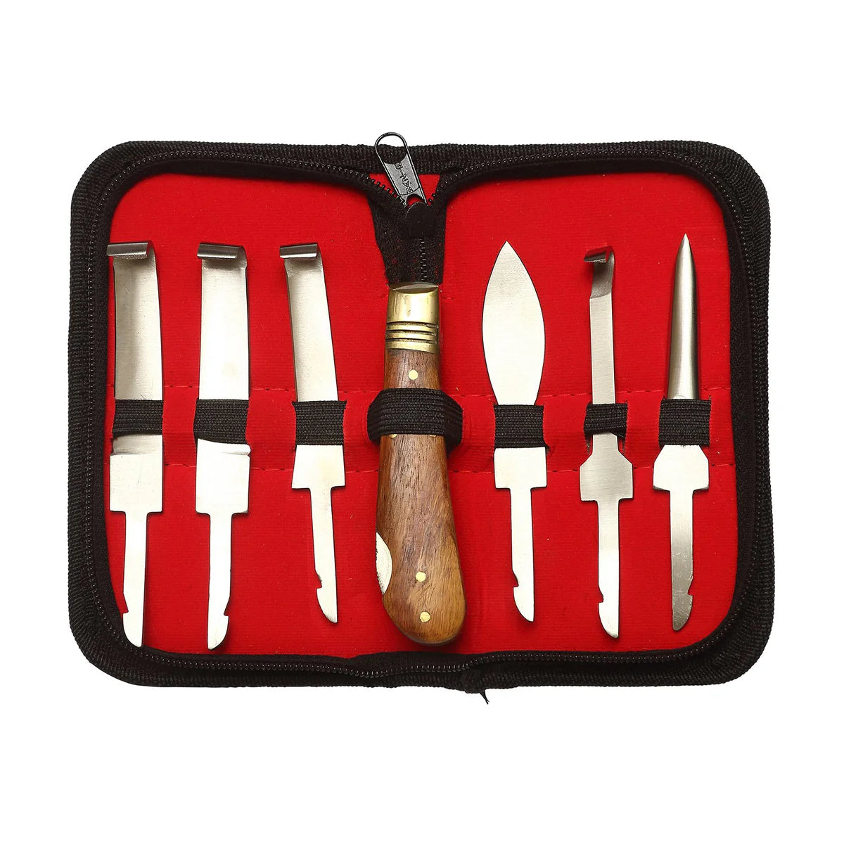Hoof knife blade set for professional cattle hoof trimming