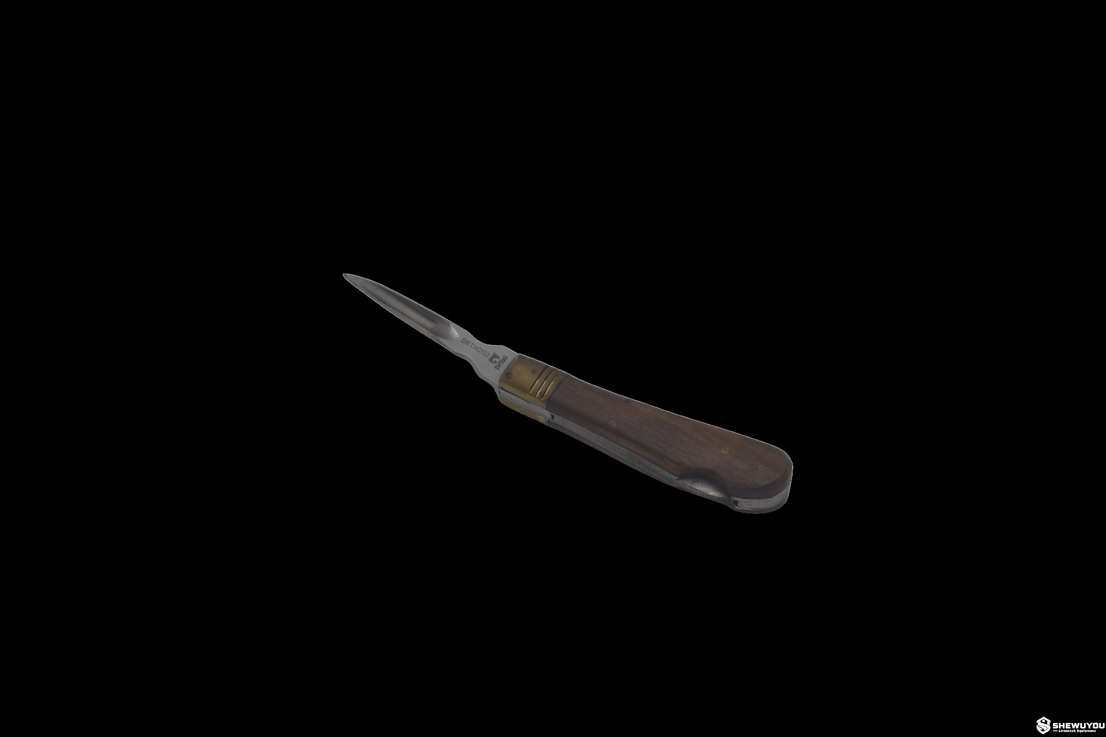 Replacement hoof knife blades and ergonomic handle