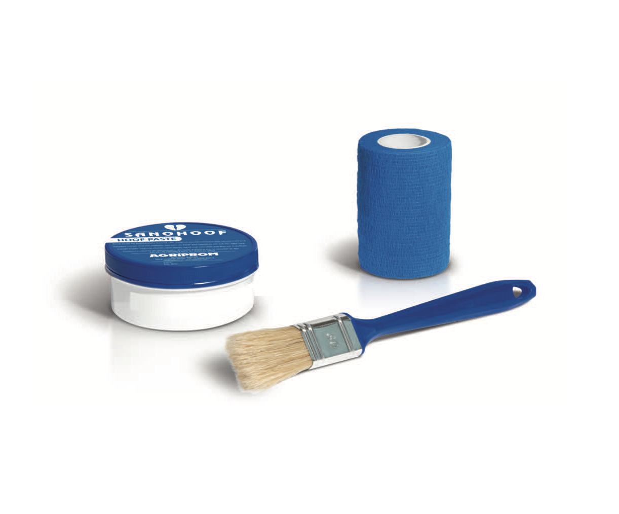 Hoof care treatment paste for livestock hoof care
