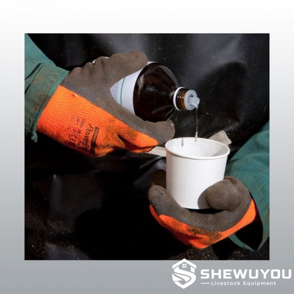 Hoof Repair Mixing Cup for cattle hoof care