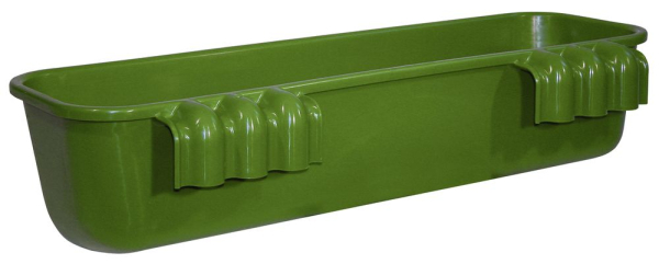 Hanging sheep feed trough suspension lugs