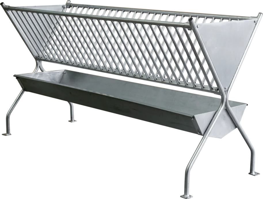 livestock sheep feeder with feeding grill