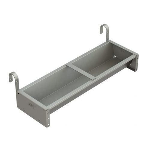 galvanized hanging sheep feed trough