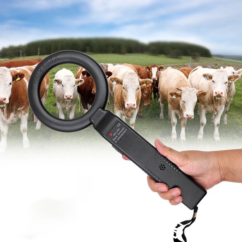 Cattle stomach metal detector handheld veterinary equipment