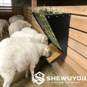 Corner Sheep Feed Trough - SHEWUYOU Livestock Equipment