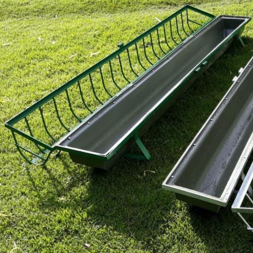 Sheep Feed Trough with Feeding Grill - SHEWUYOU Livestock Equipment